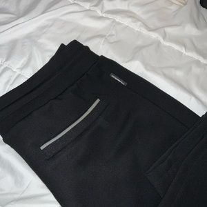 Emporio Armani men's sweat pants Pure Black. Size Large.